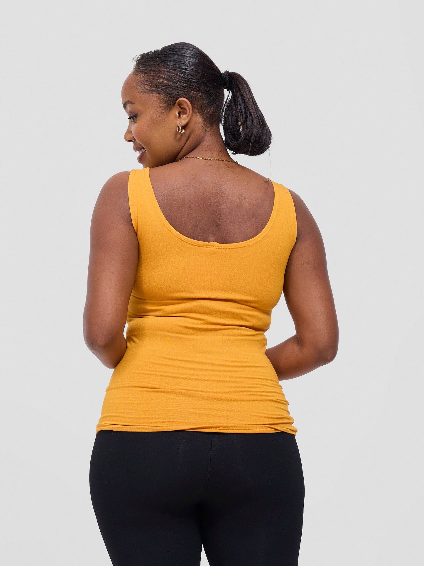 Vivo Basic Tank Top - Mustard
