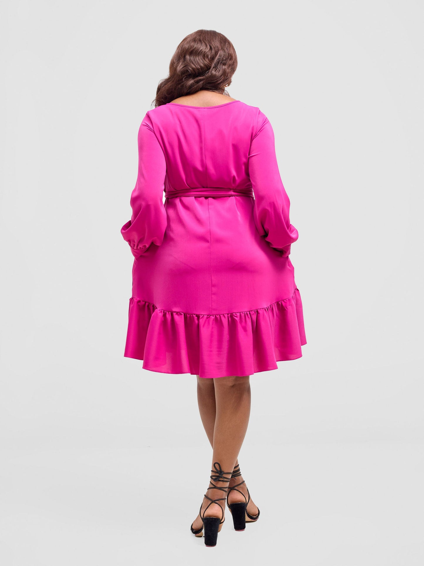Vivo Serwa Tent Dress - Magenta