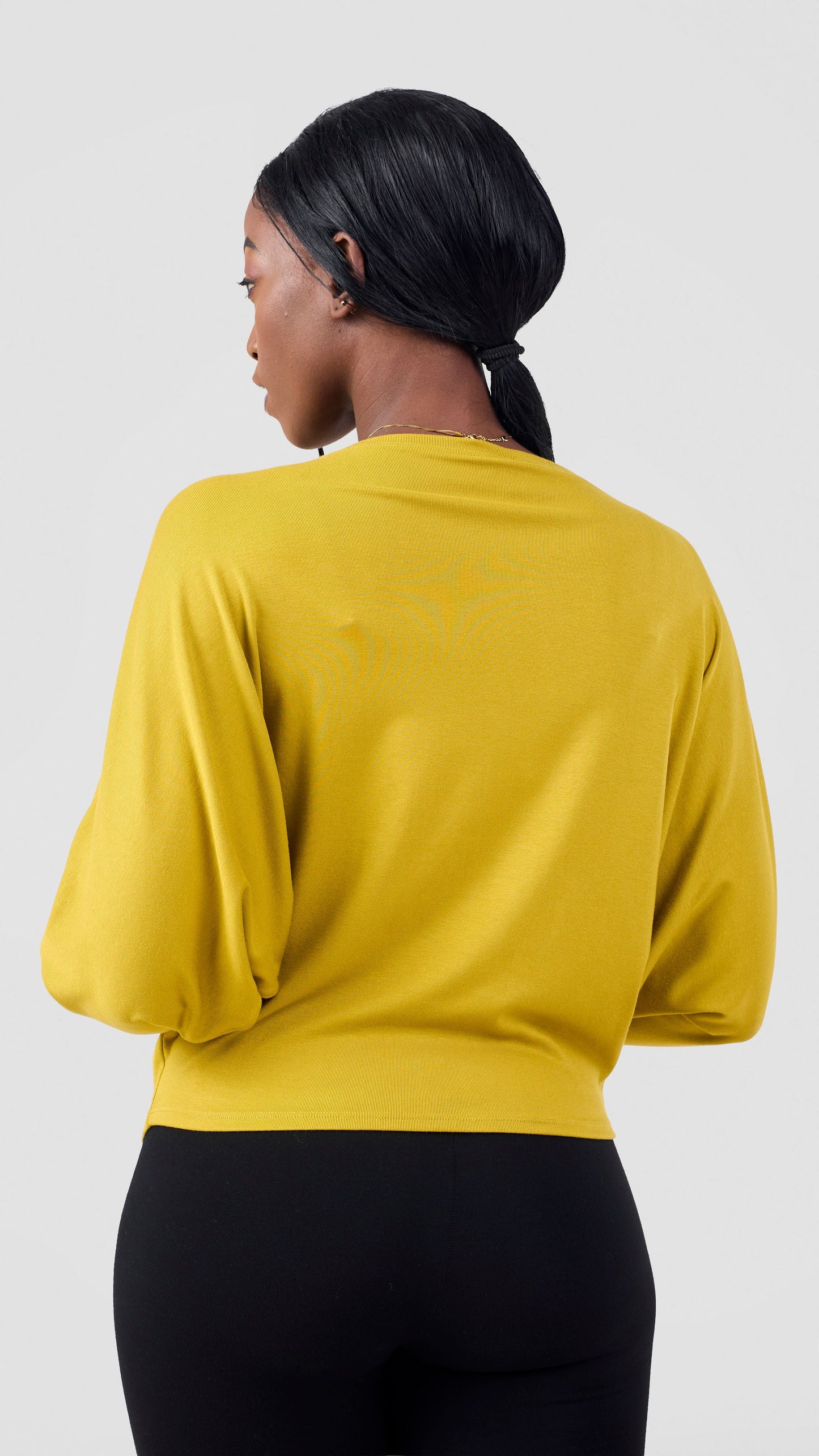 Vivo Bana Batwing Top - Light Olive