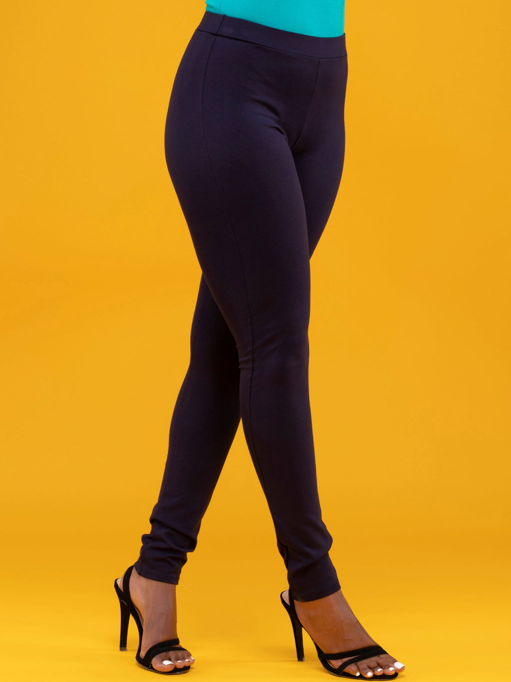 Vivo Basic Leisure Pants - Navy Blue