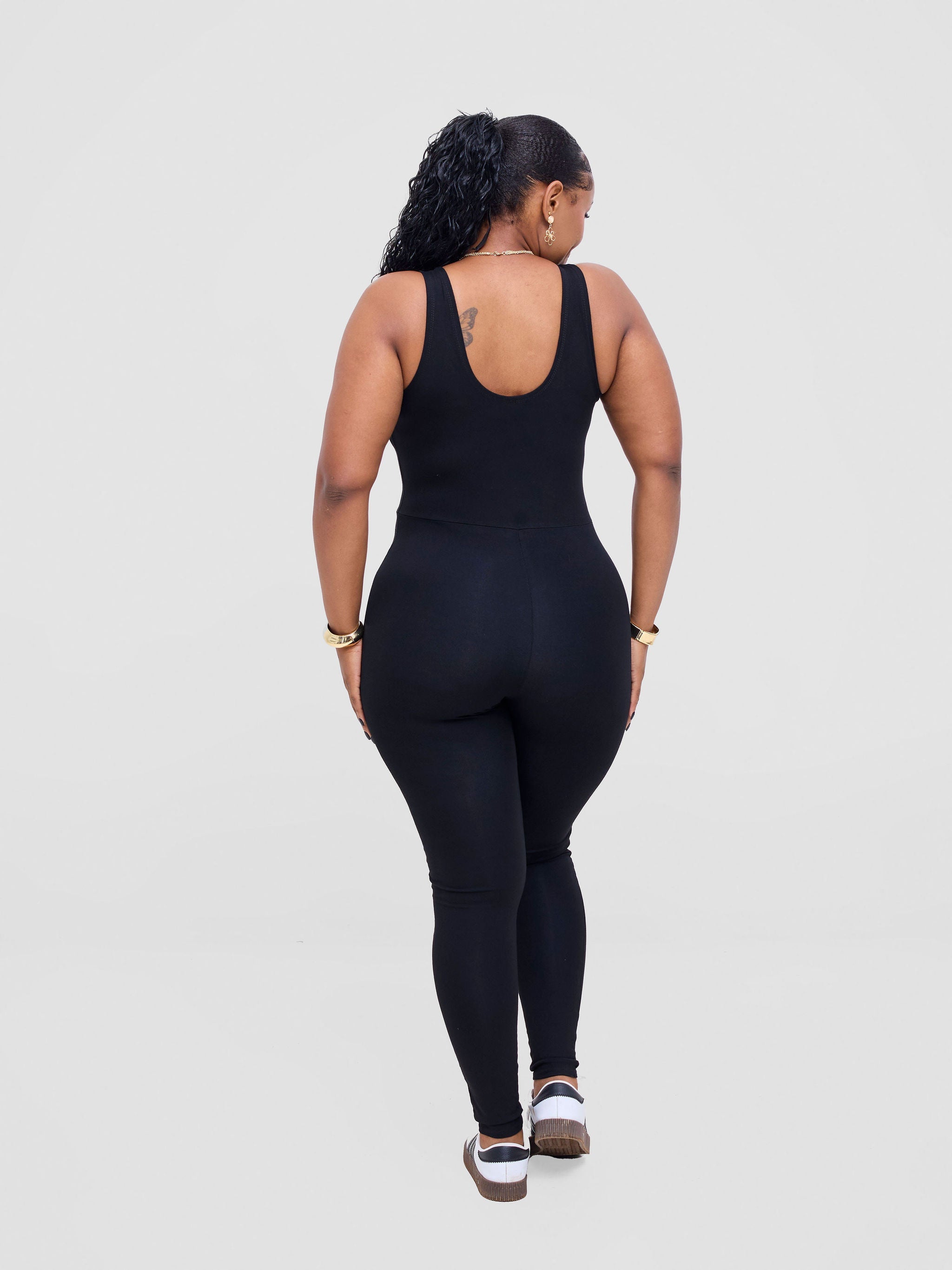 Vivo  X This Is Essential Long Unitard - Black