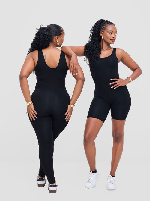 Vivo  X This Is Essential Short Unitard - Black