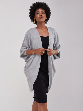 Vivo Mini Butterfly Sweater - Grey