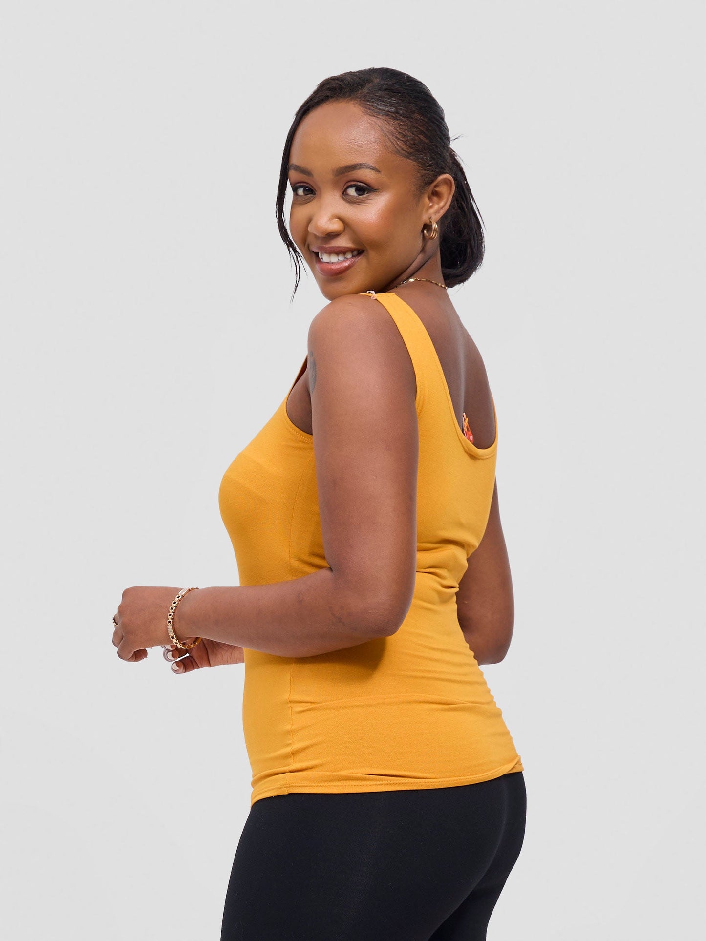 Vivo Basic Tank Top - Mustard