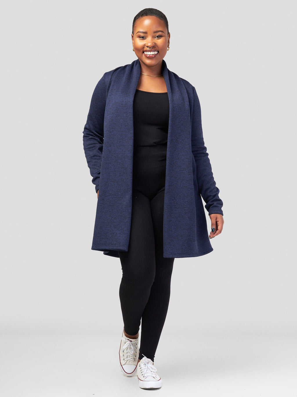 Vivo Basic May Sweater - Navy Blue