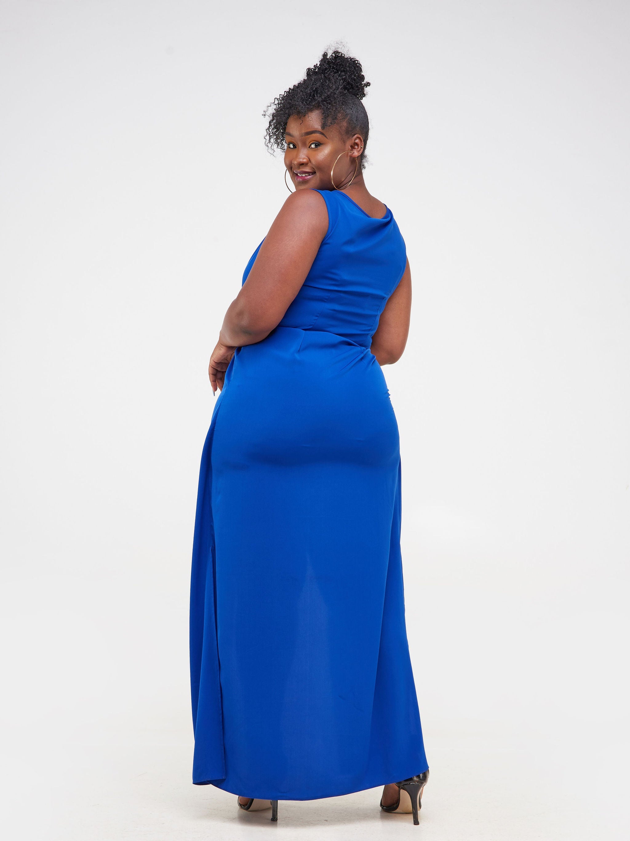 Vivo Dali Panel Dress - Royal Blue