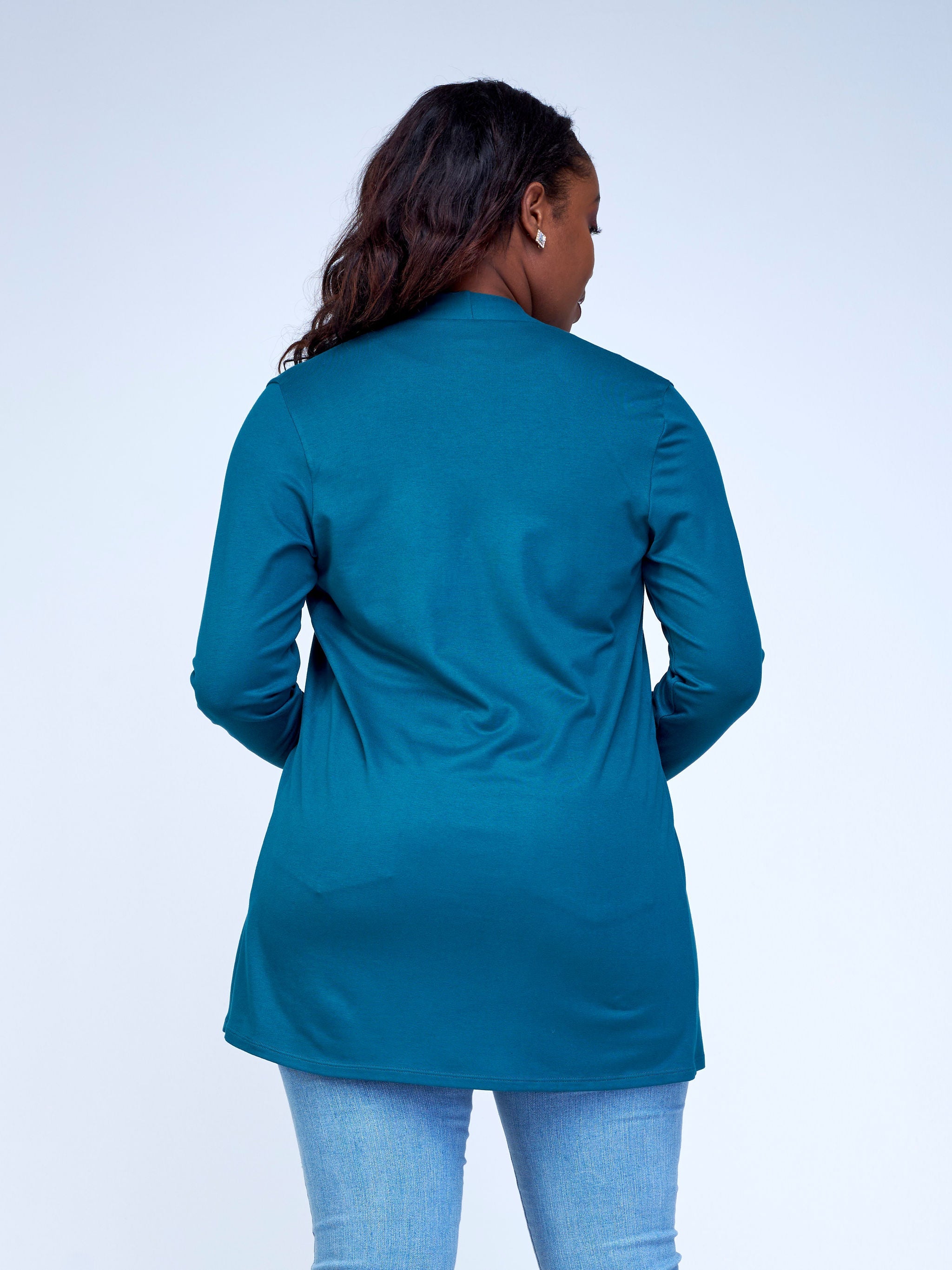 Vivo Leila Hip Length Waterfall - Teal