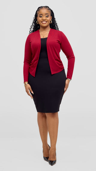 Vivo Basic Sienna Waterfall - Dark Red