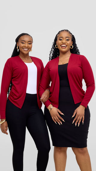 Vivo Basic Sienna Waterfall - Dark Red