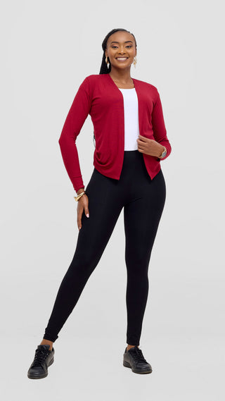 Vivo Basic Sienna Waterfall - Dark Red