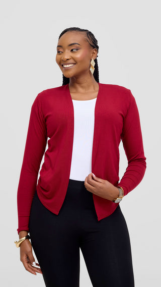 Vivo Basic Sienna Waterfall - Dark Red