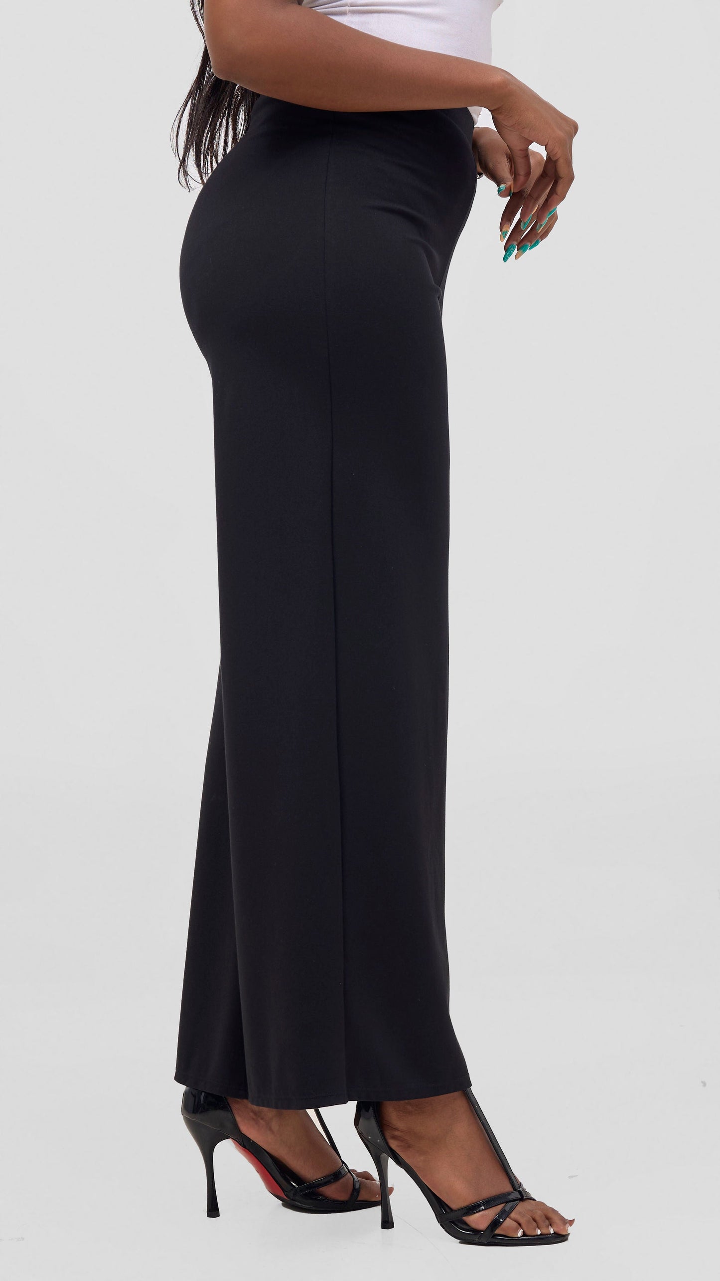 Vivo Aleri Wide Leg Pants - Black