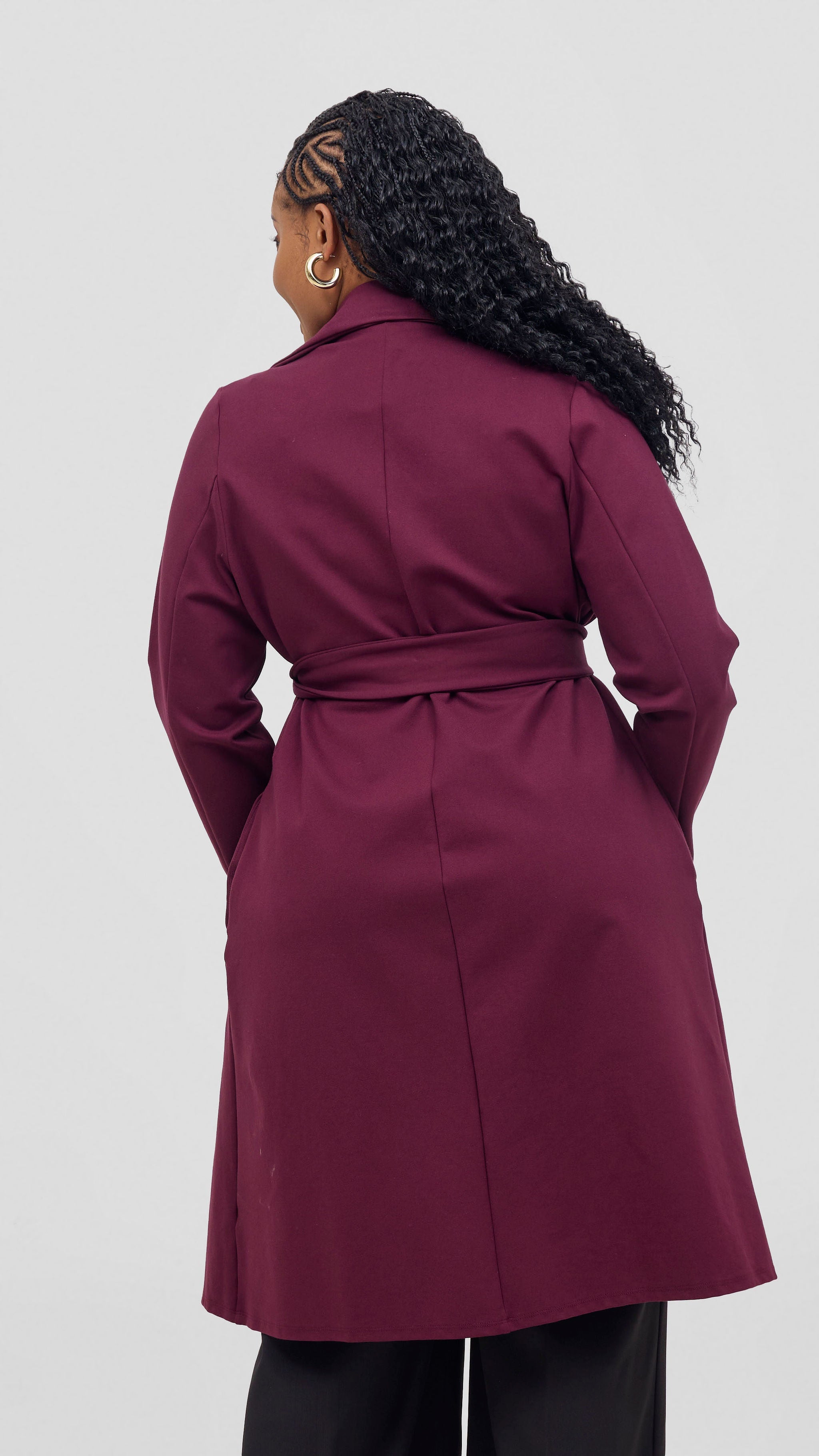 Vivo Aleri Coat - Burgundy