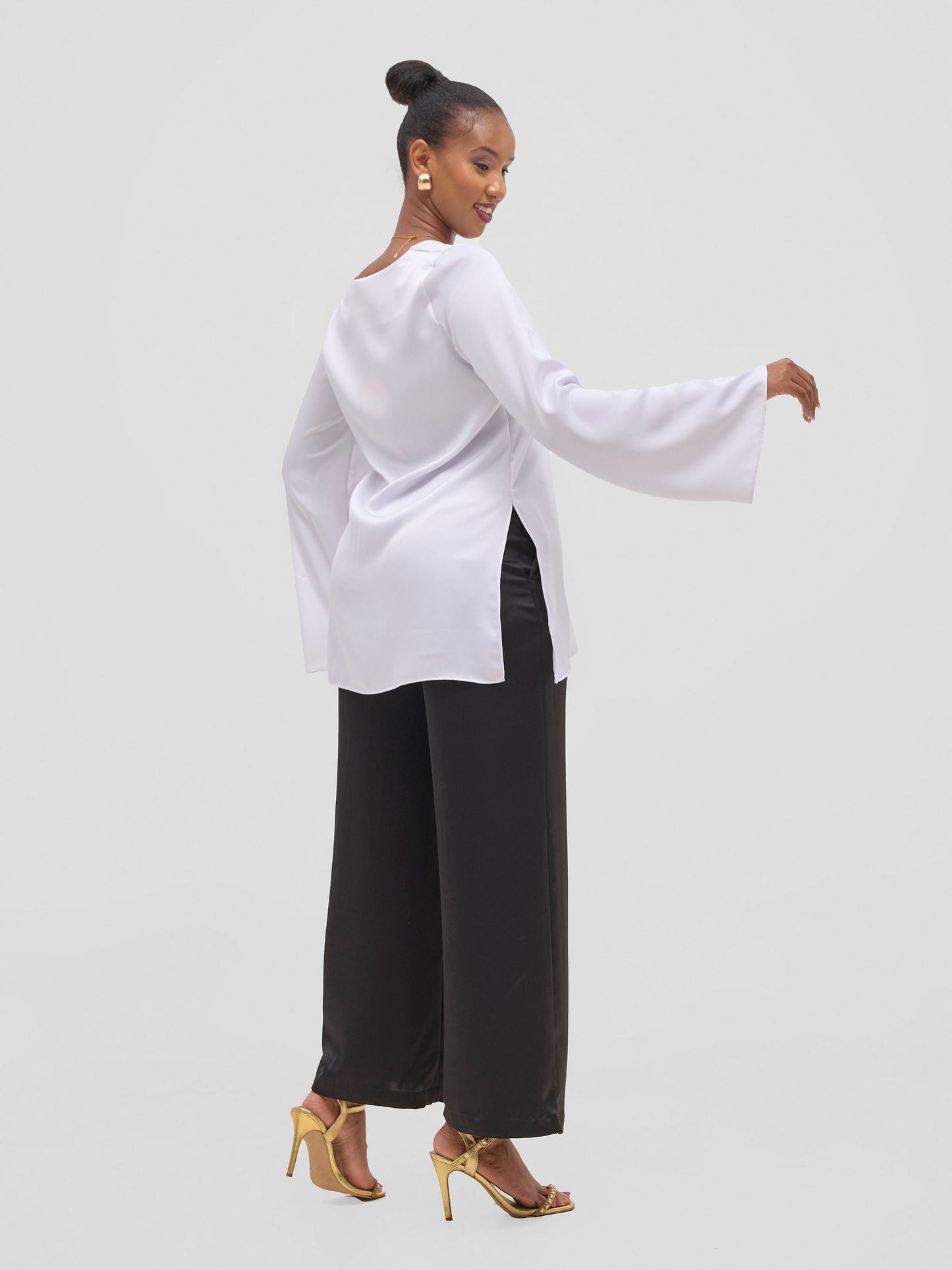 Vivo Yene Wide Leg Pants - Black