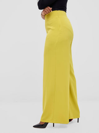 Vivo Tatili Wide Leg Pants - Lime