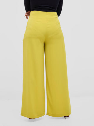 Vivo Tatili Wide Leg Pants - Lime