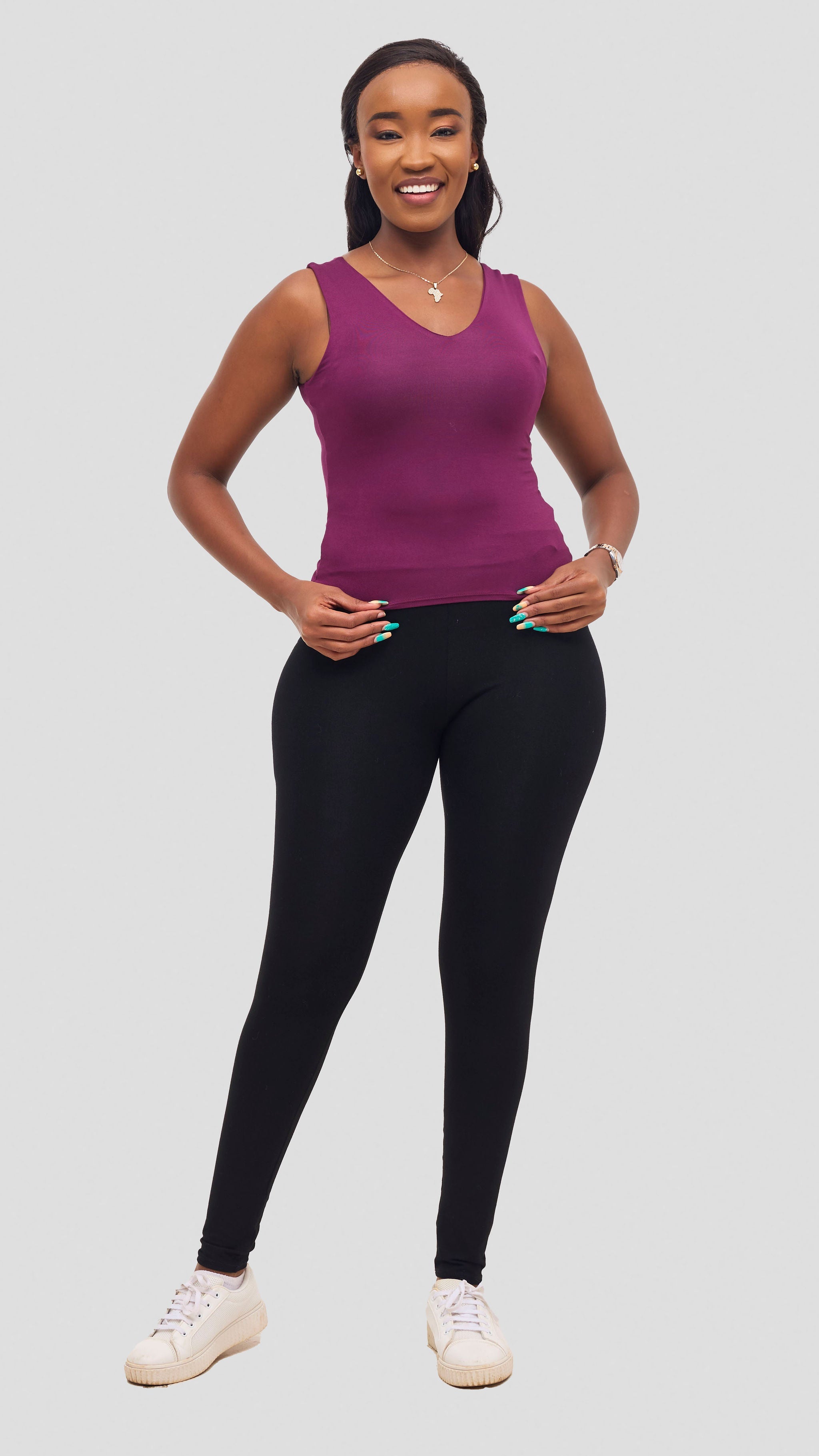 Vivo Iyana Tank Top - Dark Purple