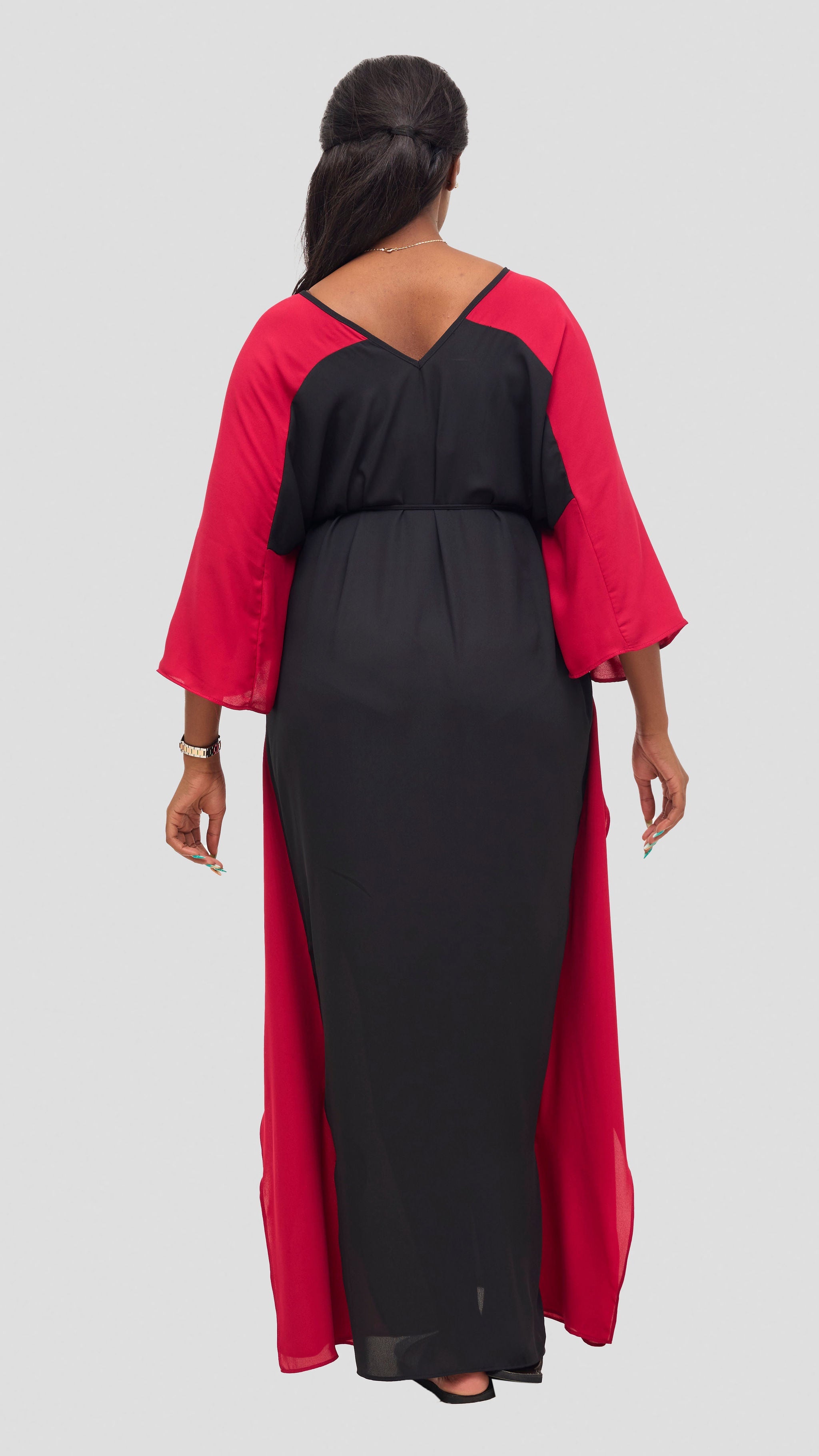 Vivo Iyana Maxi Cover Up - Black / Red