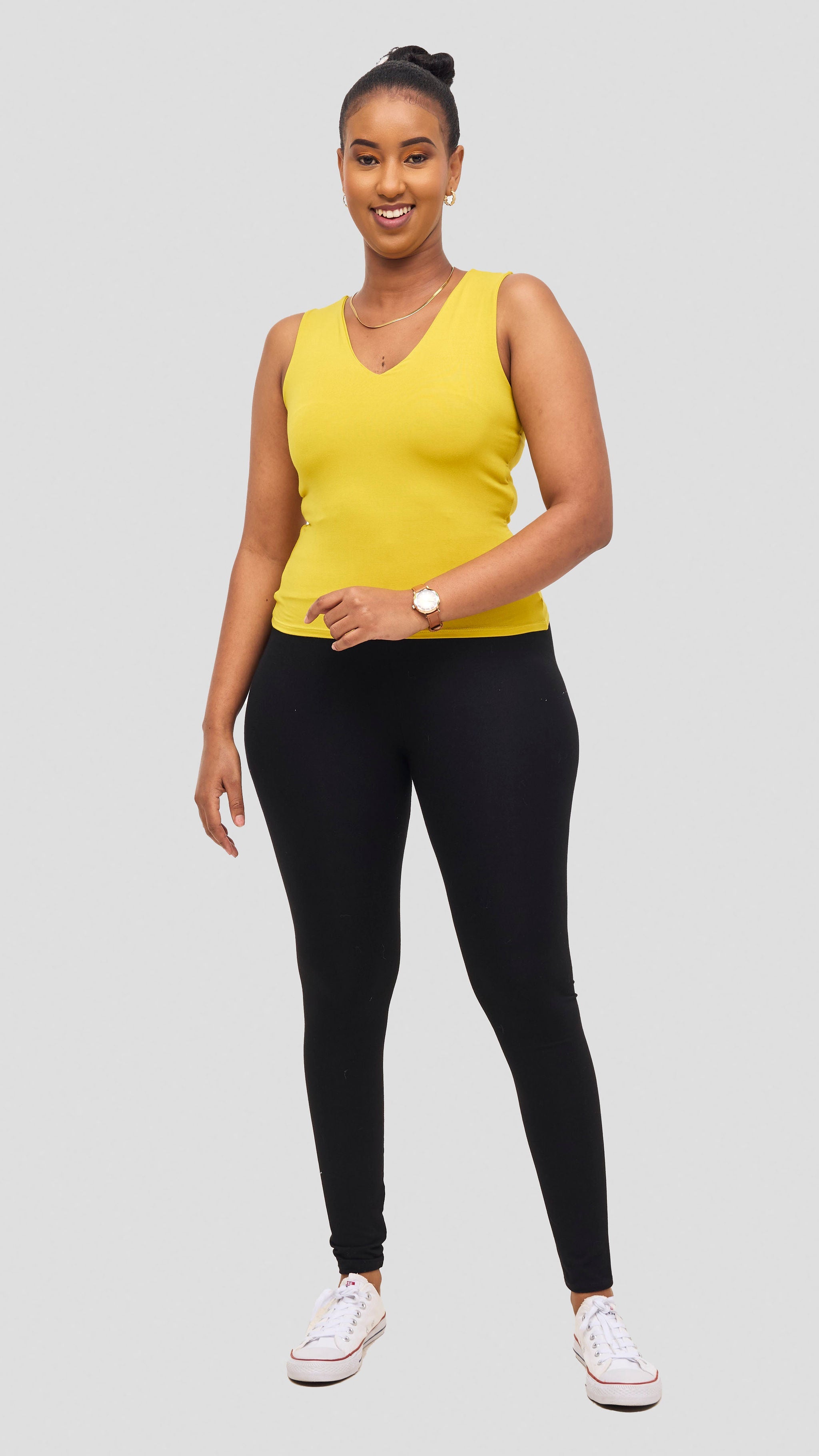 Vivo Iyana Tank Top - Lime Yellow