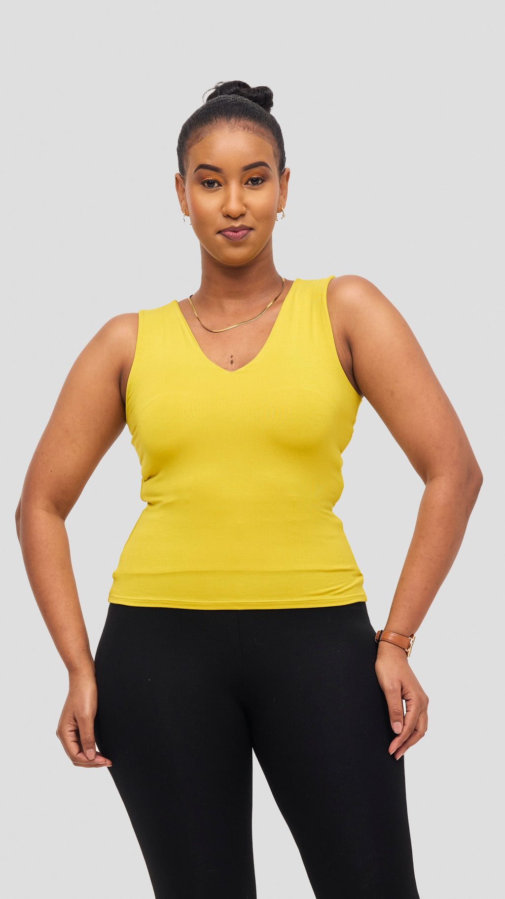 Vivo Iyana Tank Top - Lime Yellow