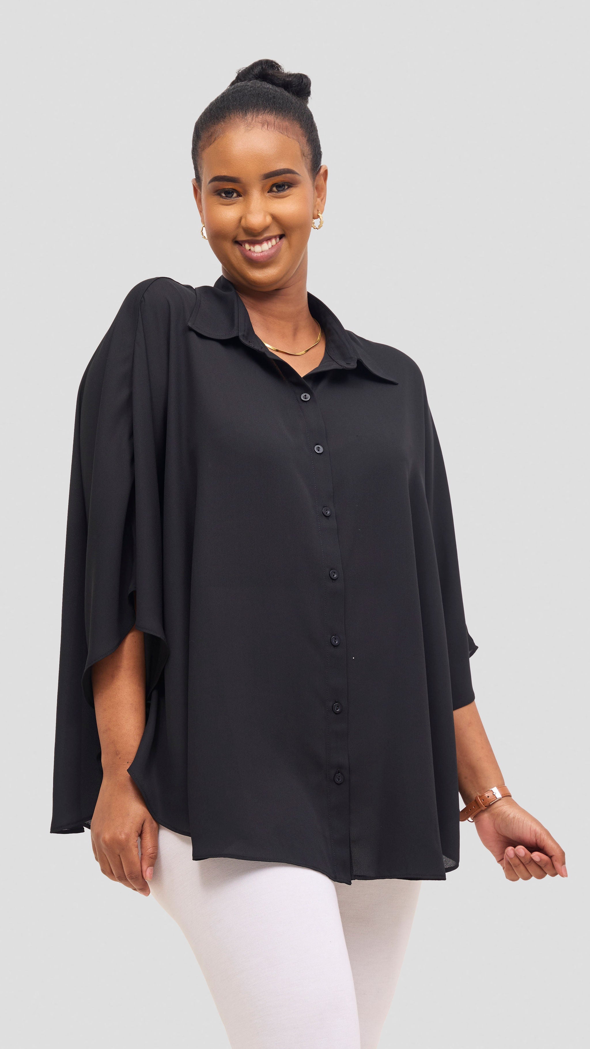 Vivo Iyana Cape Top - Black