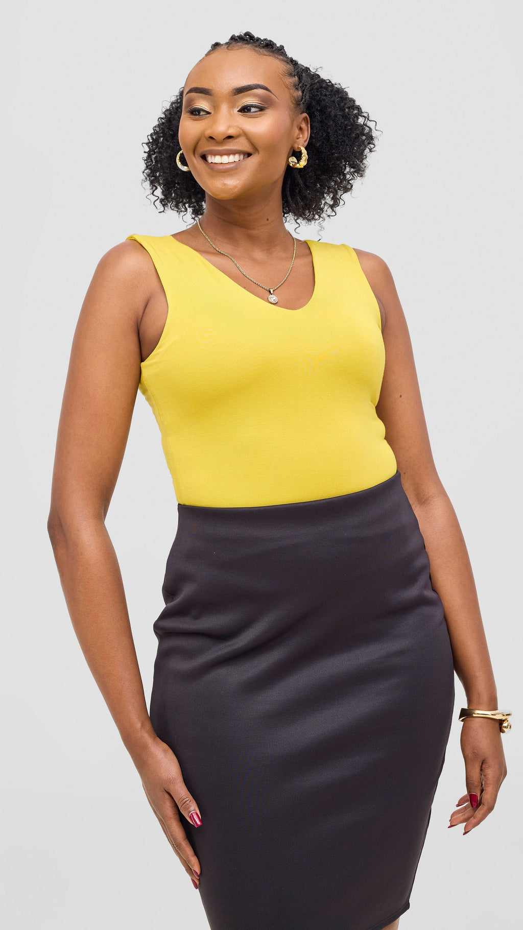Vivo Iyana Tank Top - Lime Yellow
