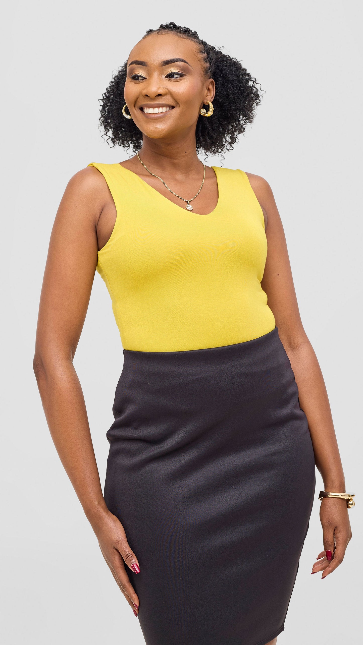 Vivo Iyana Tank Top - Lime Yellow