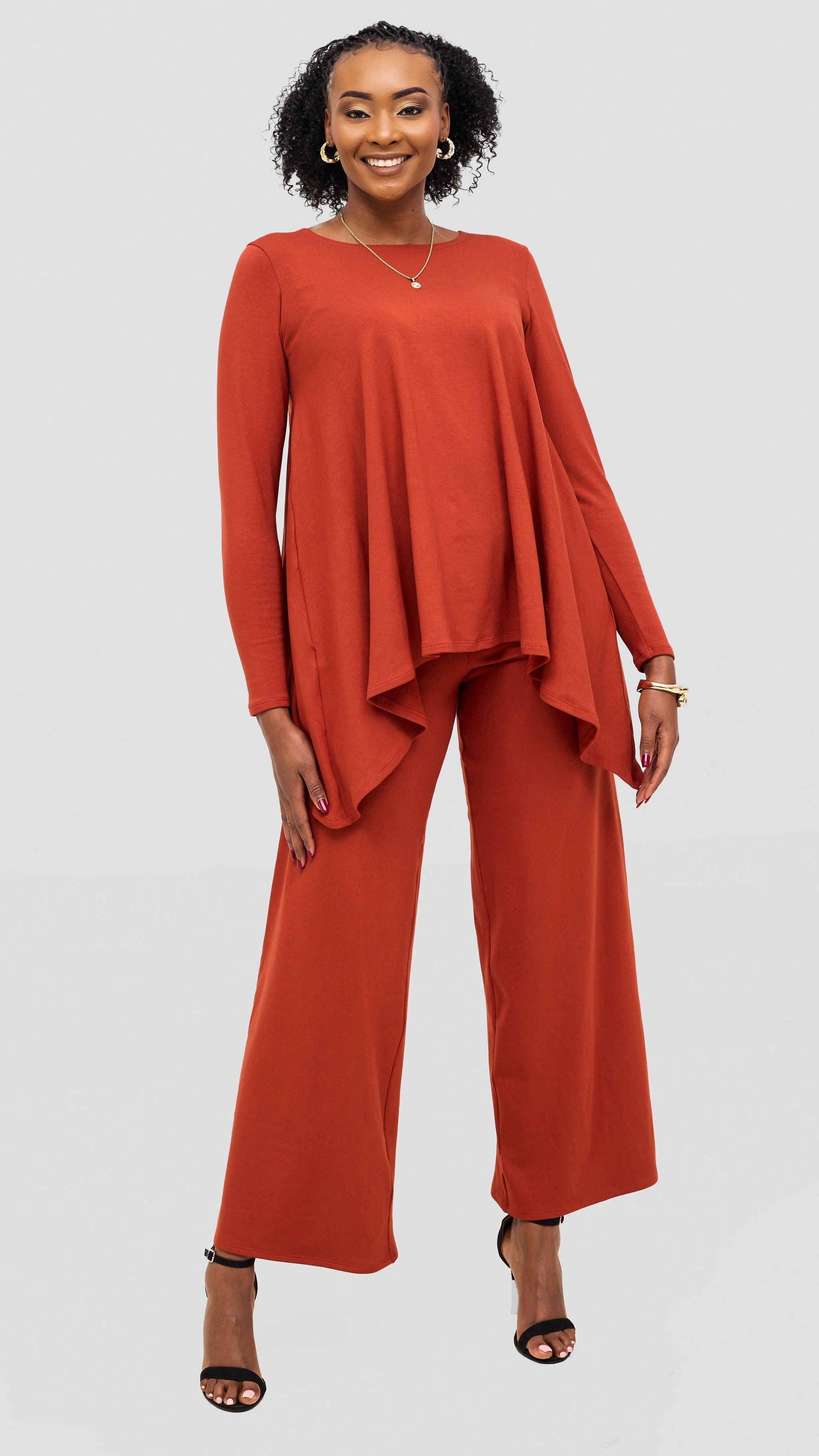 Vivo Tanda Pant and Top Set - Rust