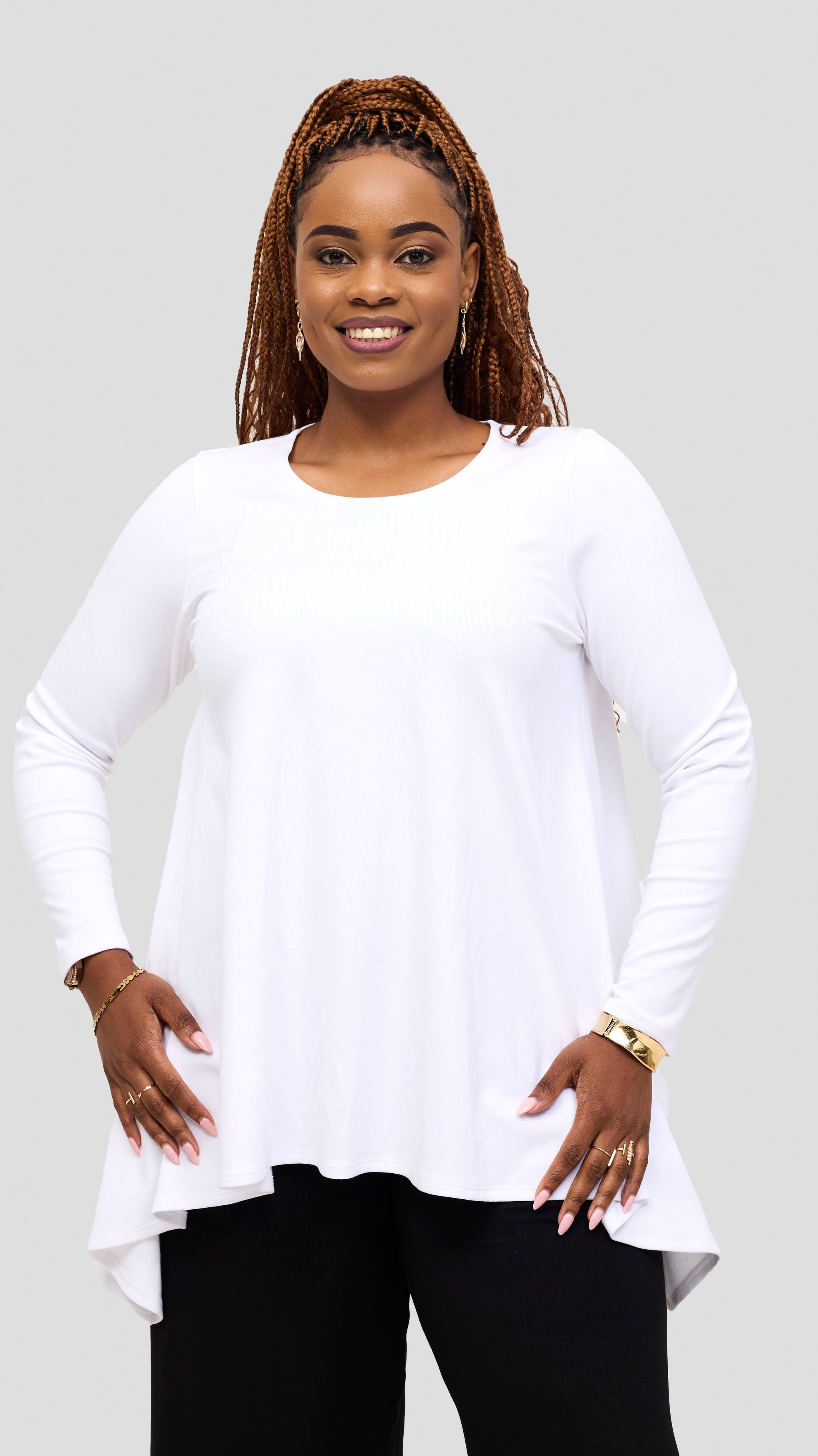 Vivo Tanda Pant and Top Set - White