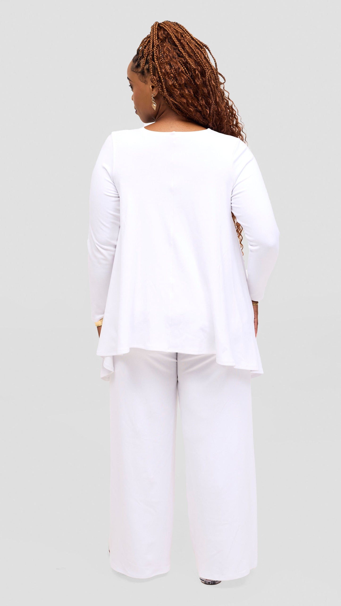 Vivo Tanda Pant and Top Set - White