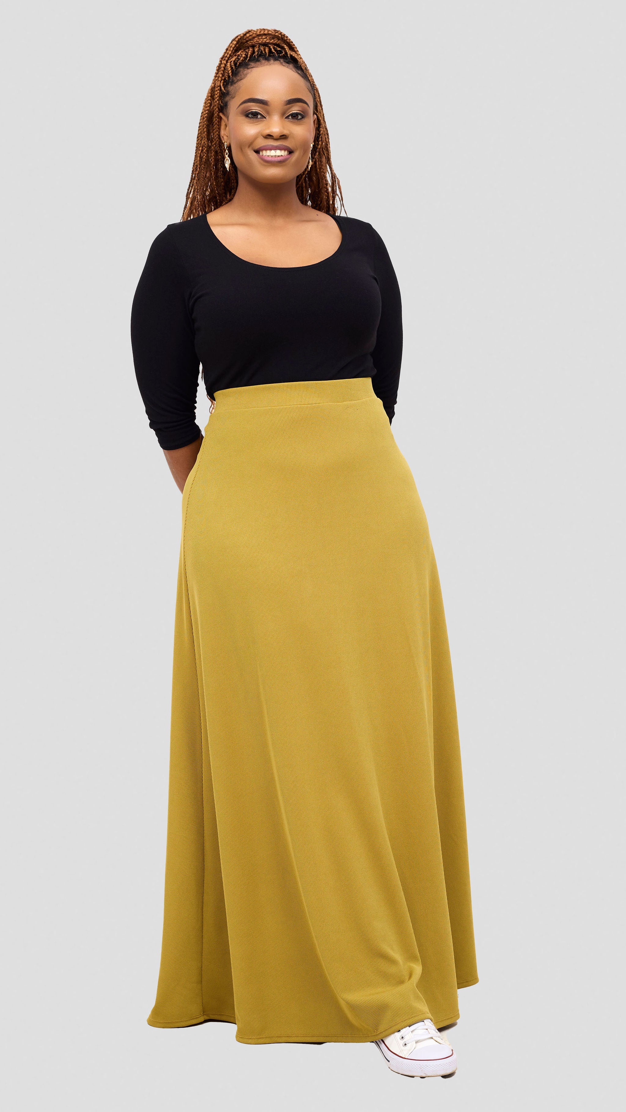 Vivo Tanda Skirt & Top Set - Olive