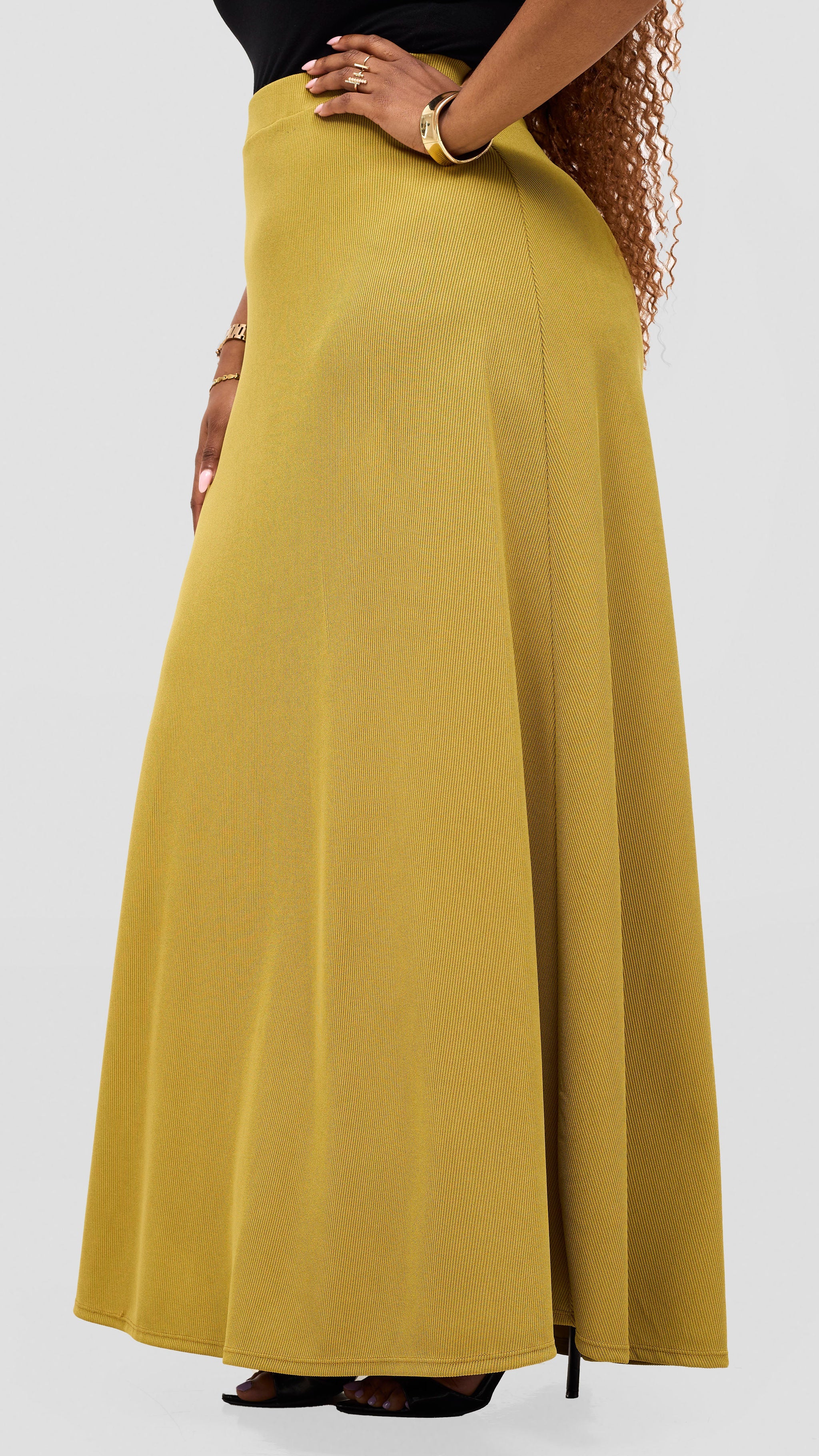 Vivo Tanda Skirt & Top Set - Olive