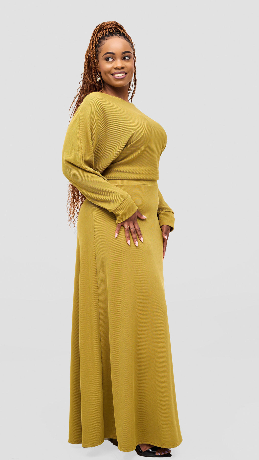 Vivo Tanda Skirt & Top Set - Olive