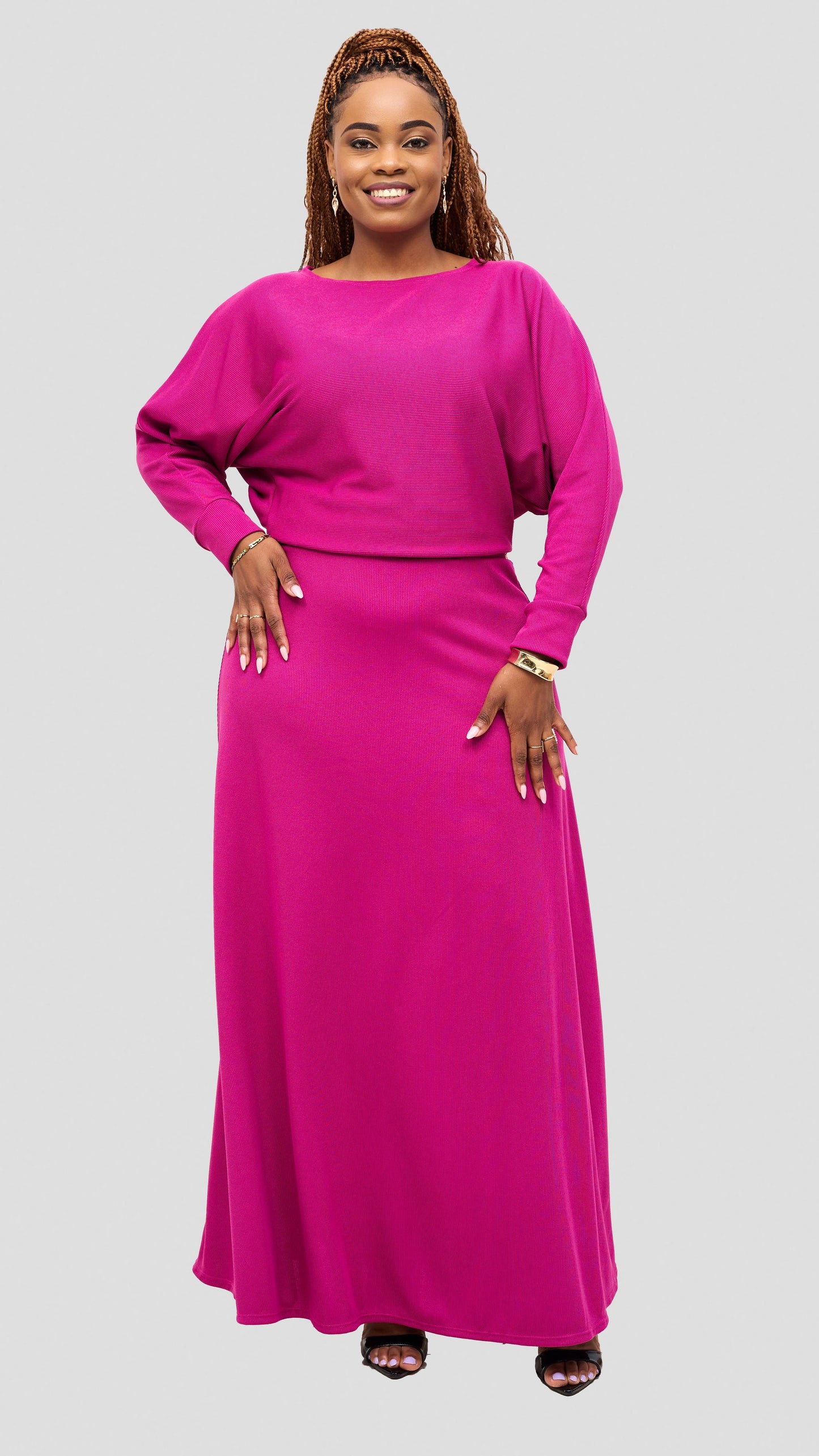 Vivo Tanda Skirt & Top Set - Pink