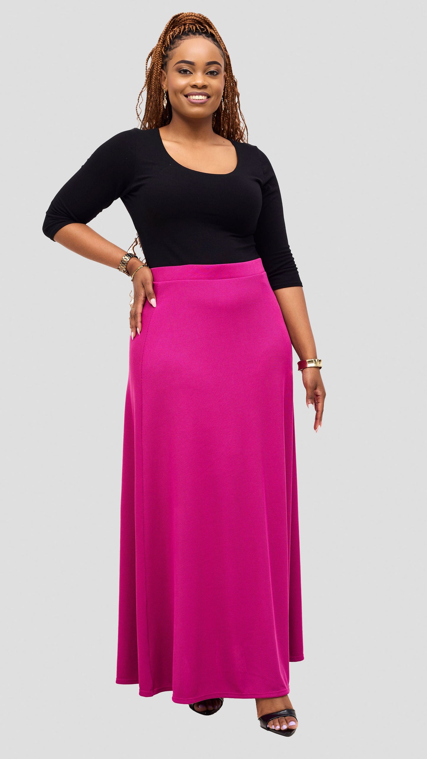 Vivo Tanda Skirt & Top Set - Pink