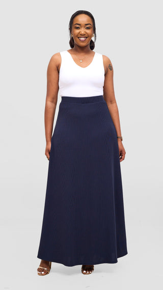 Vivo Tanda Skirt & Top Set - Navy