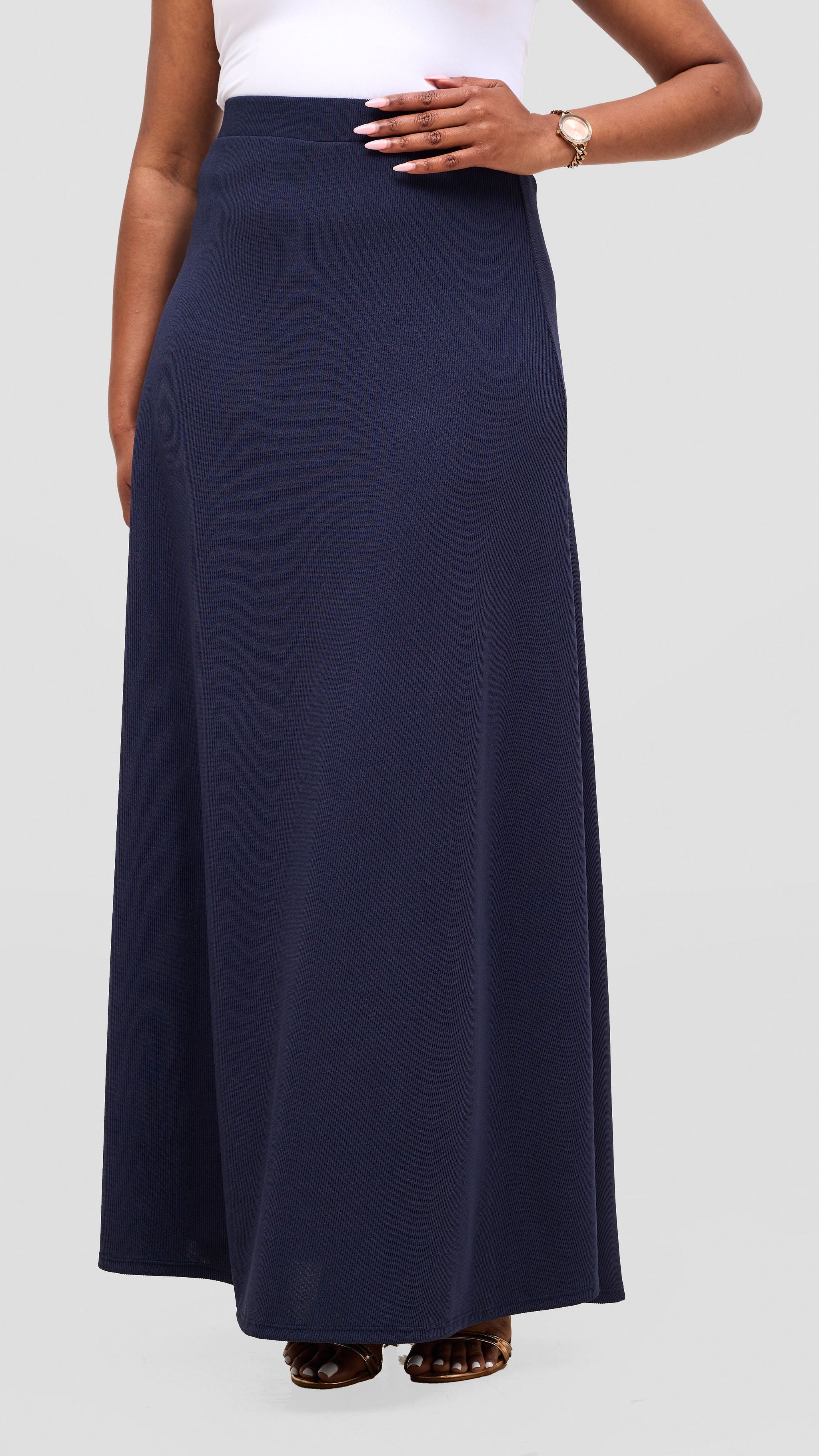 Vivo Tanda Skirt & Top Set - Navy