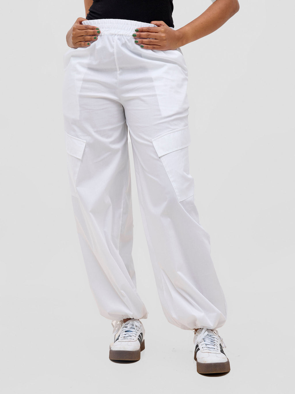 Safari Kamari Wide Leg Pants - White