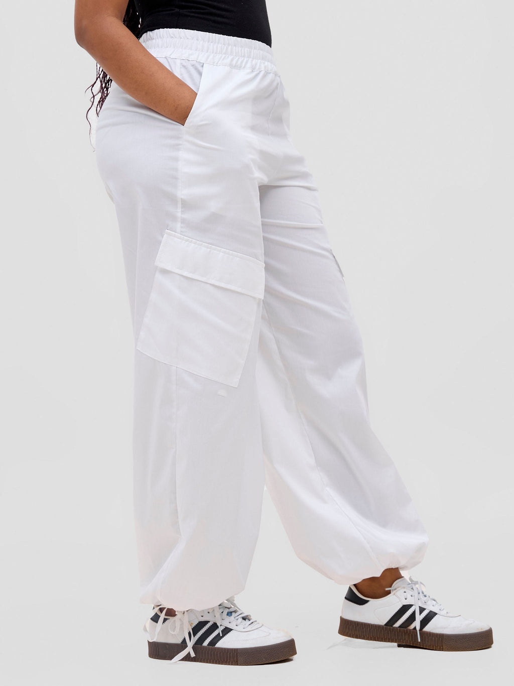 Safari Kamari Wide Leg Pants - White