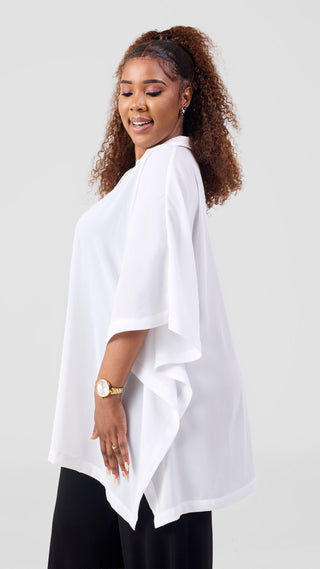Vivo Isabi Loose Top - White