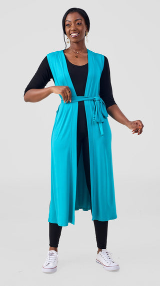 Vivo Chela Jersey Sleeveless Waterfall - Sea Green