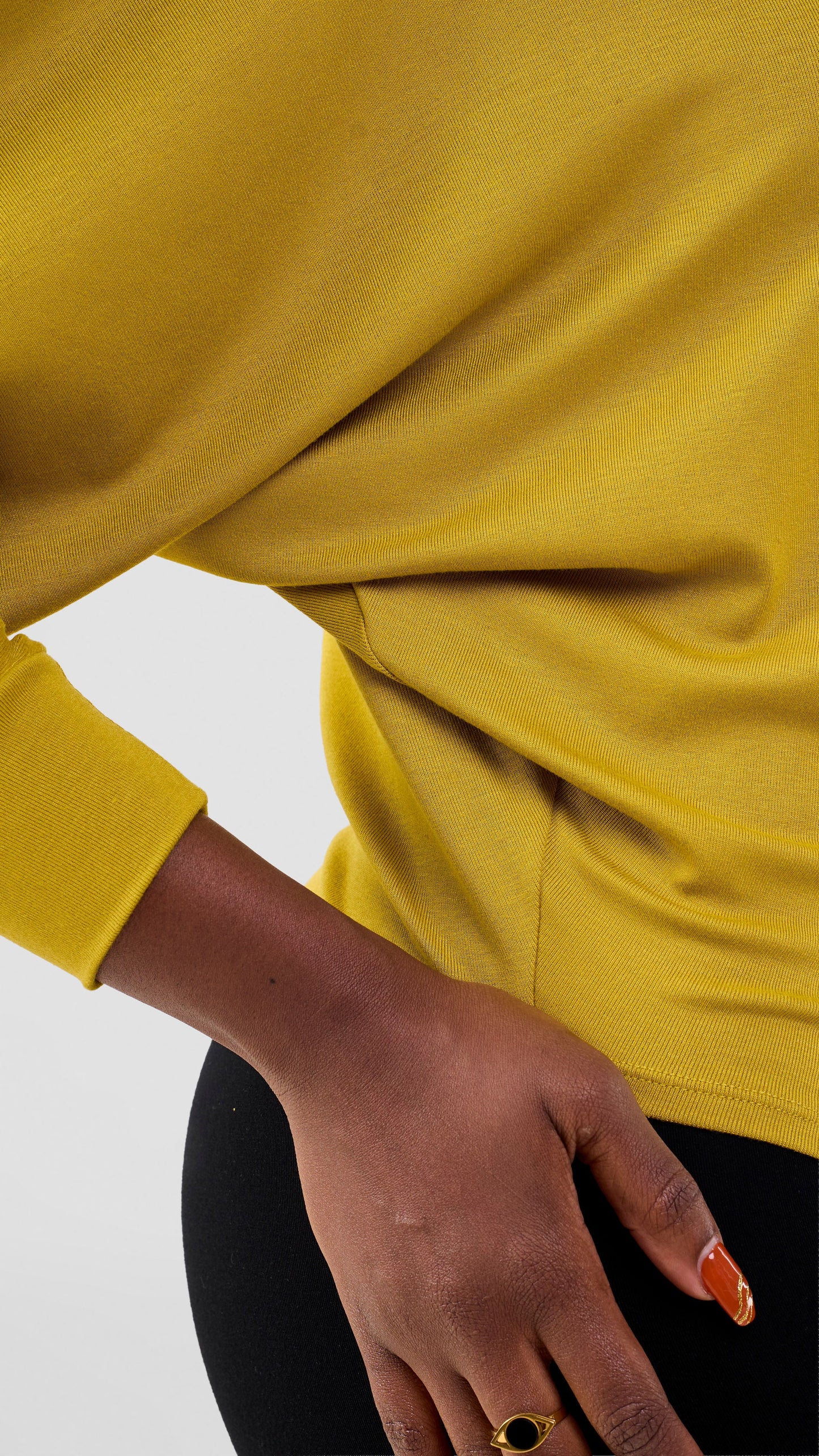 Vivo Bana Batwing Top - Light Olive