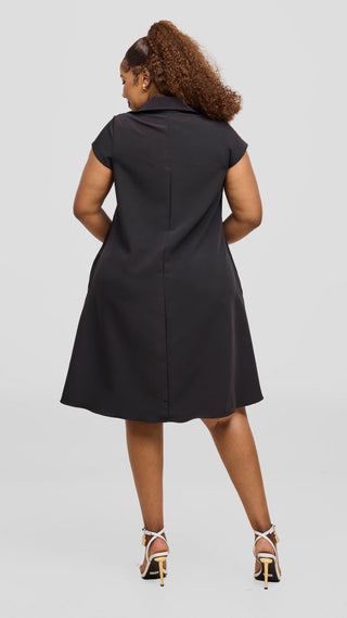 Vivo Mandla Tent Dress - Black