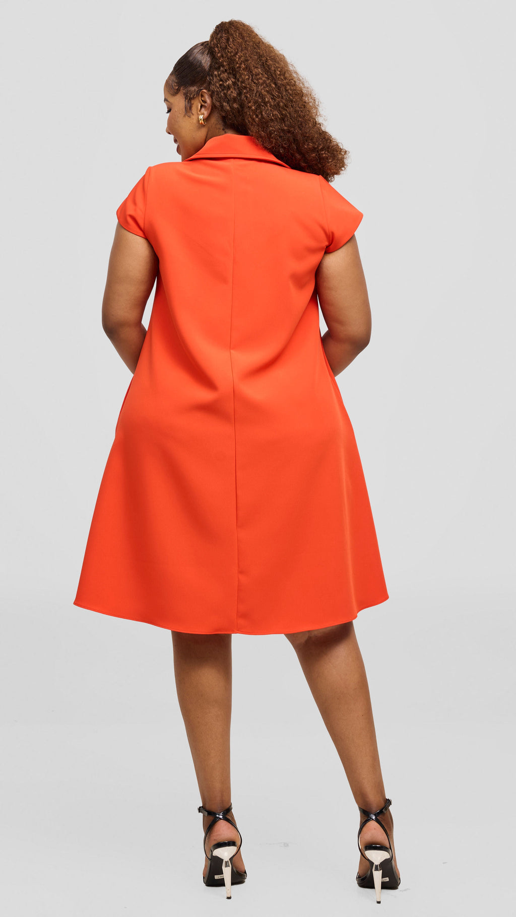 Vivo Mandla Tent Dress - Orange