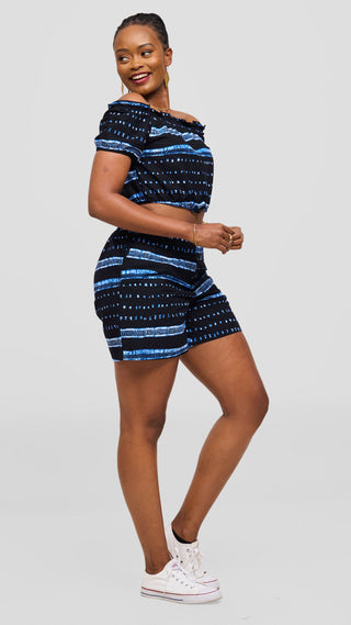 Safari Tafari Shorts - Shan Print