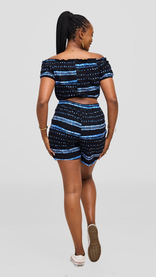 Safari Tafari Shorts - Shan Print