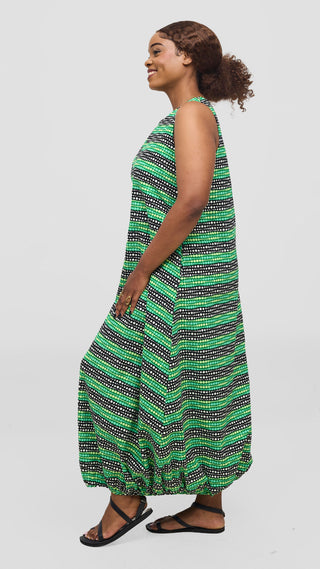 Safari by Vivo Naledi Bubble Midi Dress - Voni Print