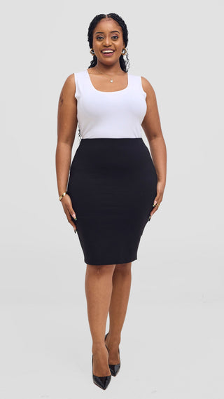 Vivo Basic Pencil Skirt - Black