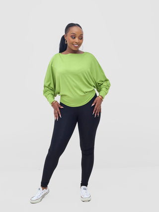 Vivo Bana Batwing Top - Lime