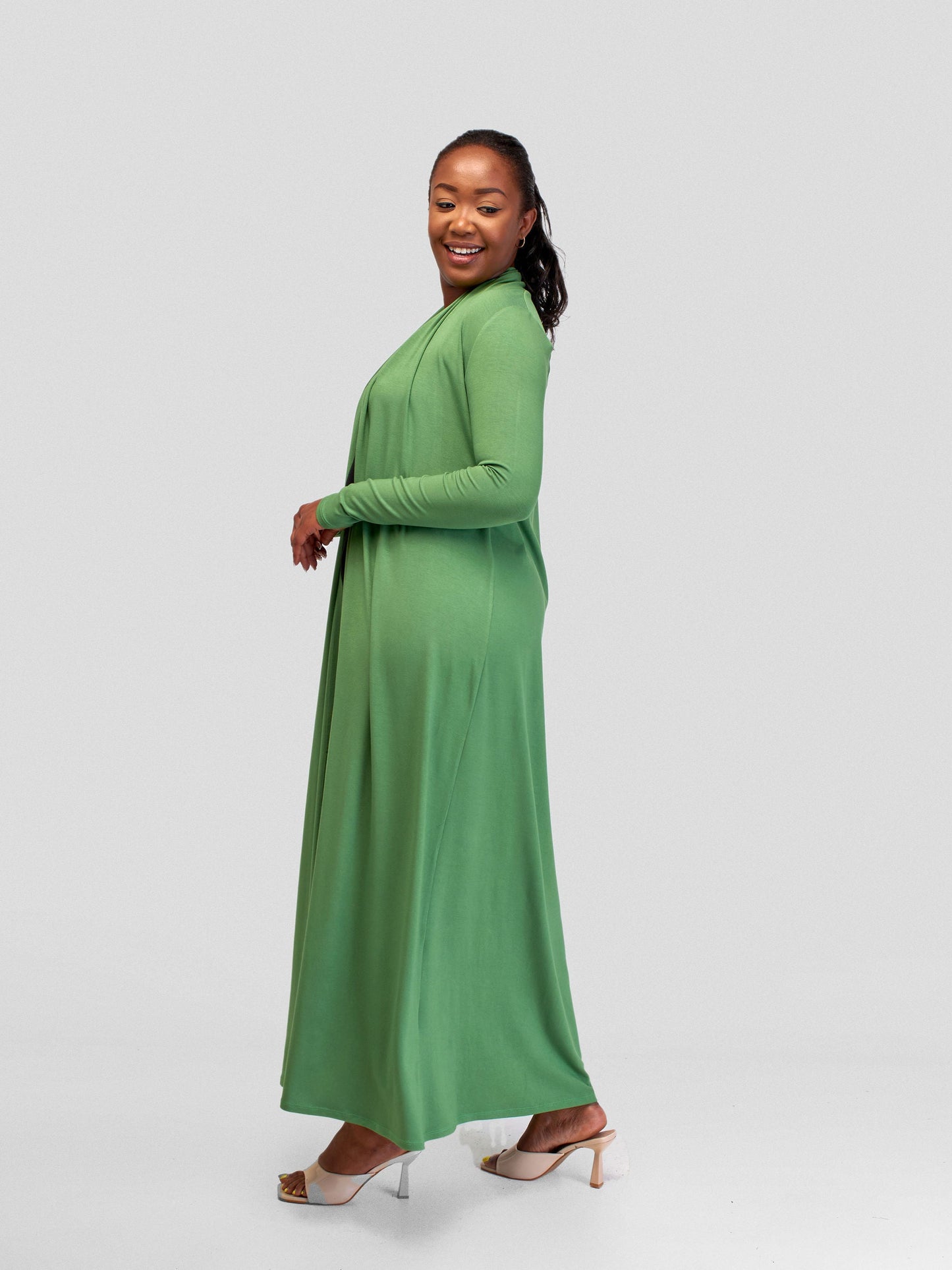 Vivo Extra Long May Jersey Waterfall - Green
